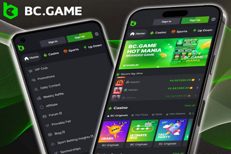 BC Game آن لائن کیسینو تفریح، مواقع اور سیکیورٹی